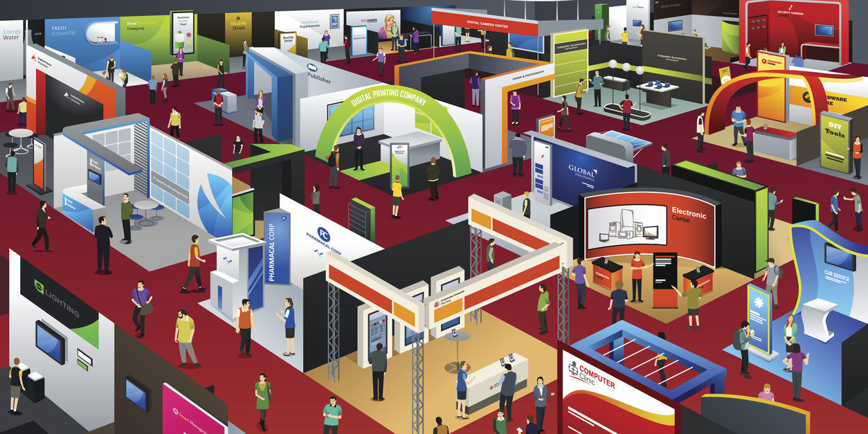 People at an Exhibition